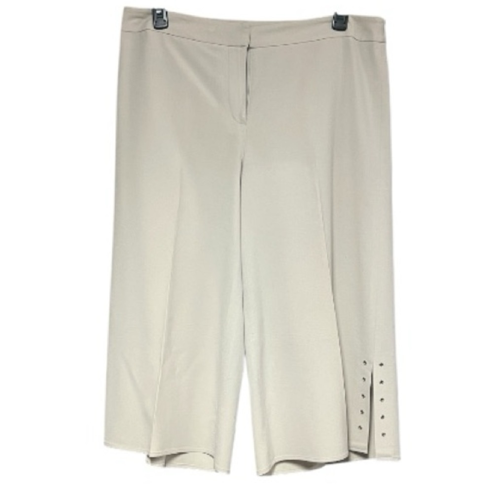 Focus 2000 Elegant Wide Legs Crop Pants